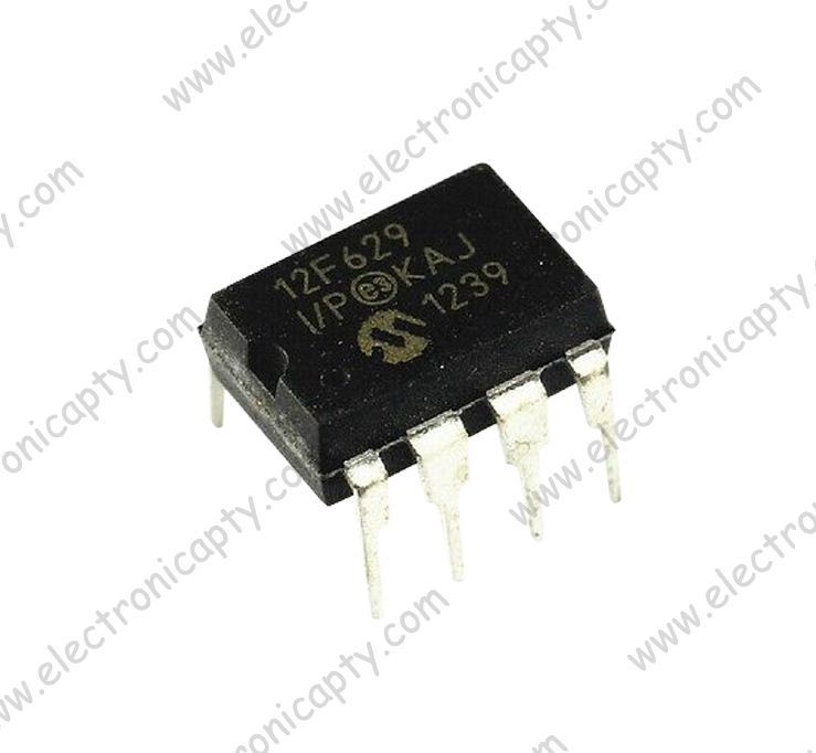 Microcontrolador PIC12F629, DIP 8