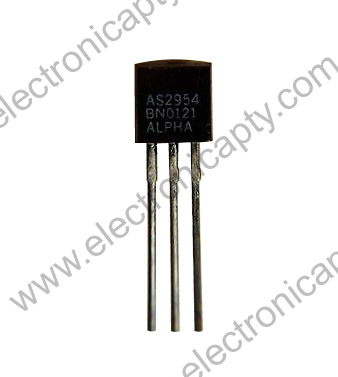 Transistor Regulador de Voltaje 5V 250mA, AS2954BN-5