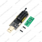 Kit Programador USB para memoria EEPROM CH341A con clip SOP8