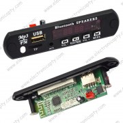 Radio Bluetooth MP3 WMA para carro 12V Con puerto USB y Slot SD Card