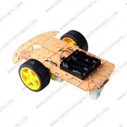 Kit Carro Robot de 2 ruedas con motor y porta bateria