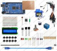 Kit de electronica basica + Mega 2560 R3 + Cable USB para Arduino