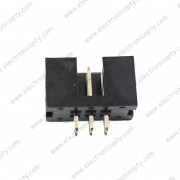 Conector Pin Socket Doble 6 Pin (2x3) para Soldar en Placa