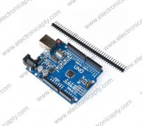 Uno R3-Atmega 328-CH340-SMD + Cable USB para Arduino
